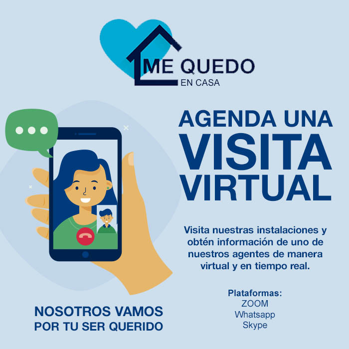 Agenda una cita virtual Comunidad Geriátrica Campestre